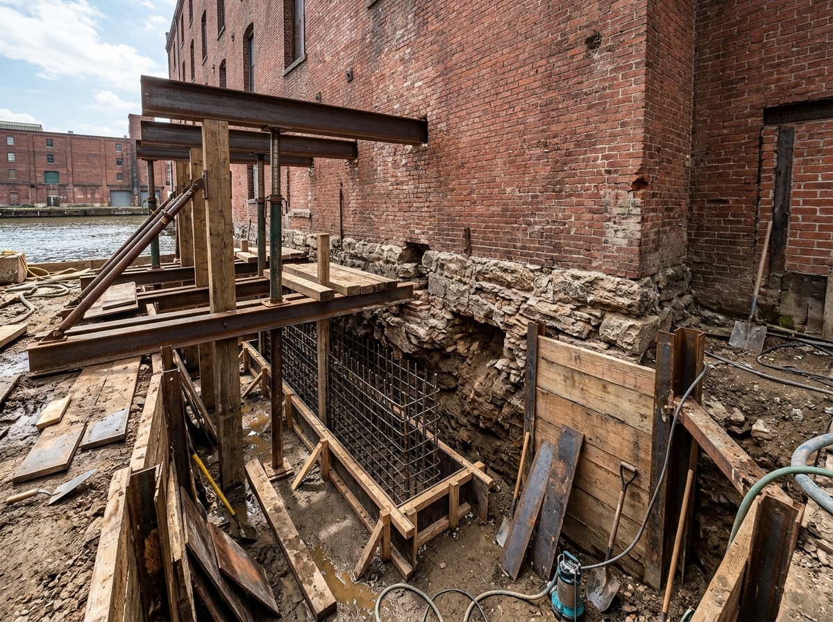 Commercial Structural Underpinning in Baltimore, MD