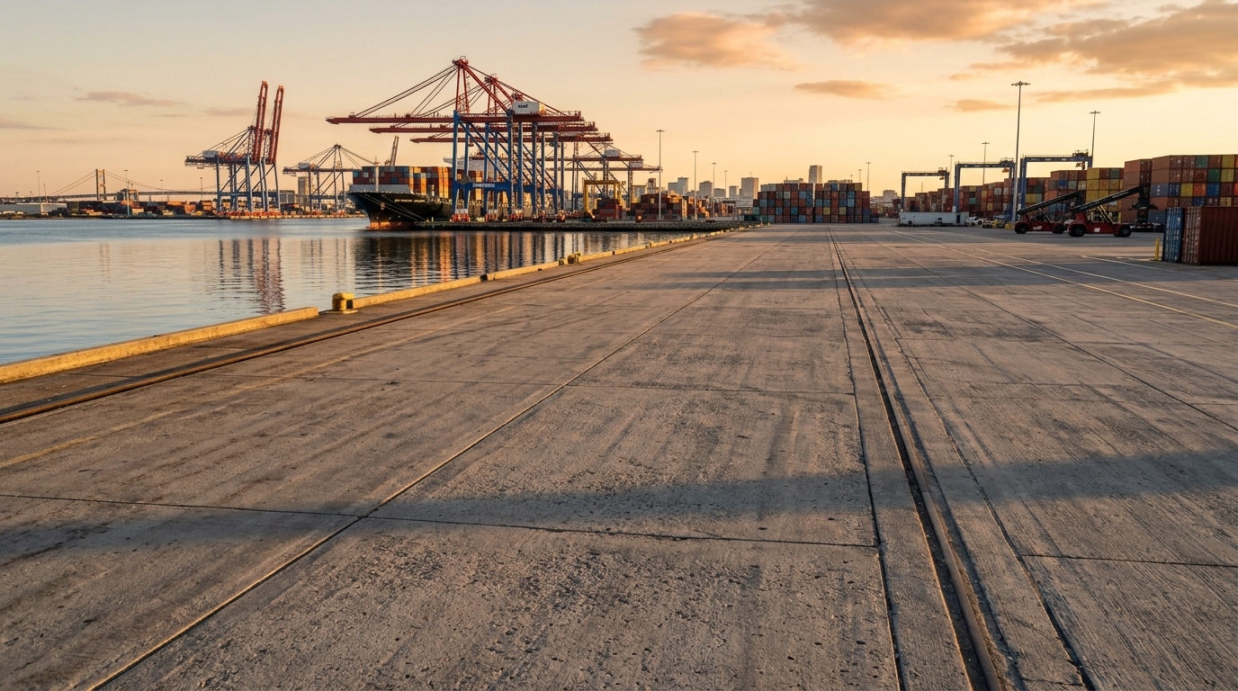 Commercial concrete slab and foundation construction in Baltimore